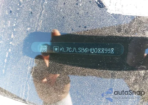 2017 Chevrolet Trax Lt из США, поврежденный, VIN KL7CJLSB6HB088558